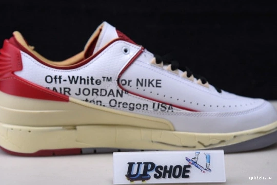 Cheap EP 2 Low DJ4375-106 White Retro O-W Air Jordan Red SP DJ4375-106 0105